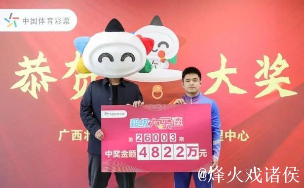 彩民临时改号9元擒大乐透4822万 现场捐款40万 彩民临时改号9元擒大乐透4822万 现场捐款40万